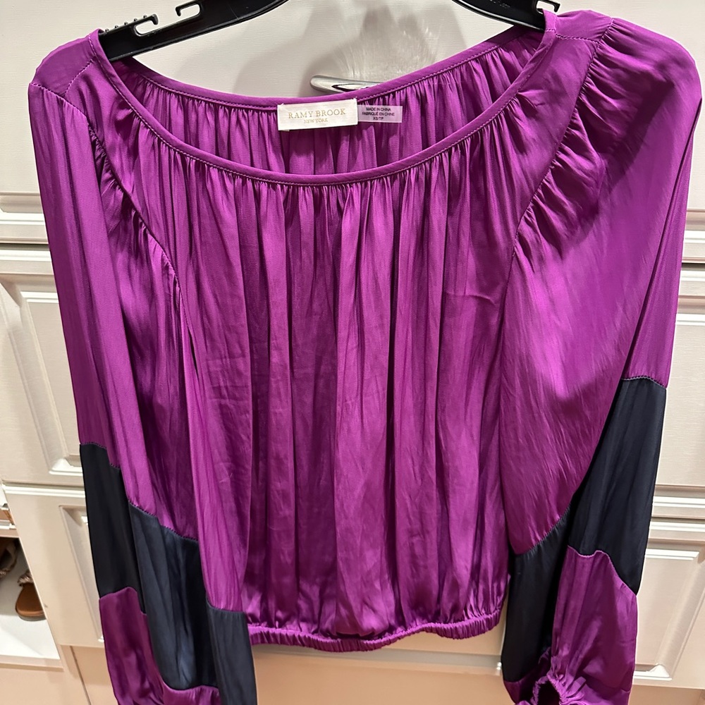 Worn one time. Gorgeous Ramy Brooke blouse